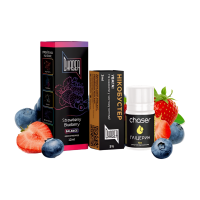 Набор для самозамеса Chaser Black Strawberry Blueberry
