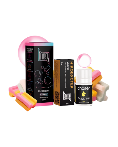 Набор для самозамеса Chaser Black Bubblegum