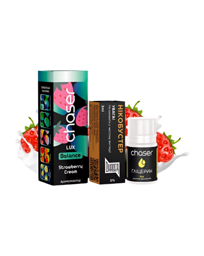 Набор для самозамеса Chaser Lux Strawberry Cream