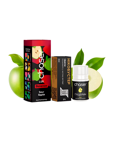 Набор для самозамеса Chaser Lux Sour Apple