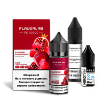 Набор для самозамеса Flavorlab PE 10000 Raspberry Pomegranate Strong