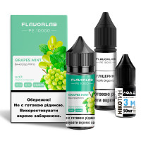Набір для самозамісу Flavorlab PE 10000 Grape Mint