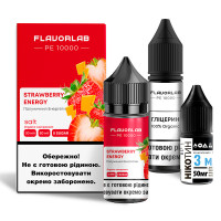 Набір для самозамісу Flavorlab PE 10000 Strawberry Energy