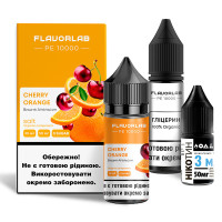 Набір для самозамісу Flavorlab PE 10000 Cherry Orange Strong