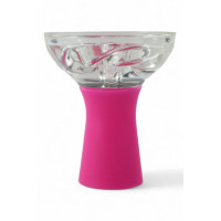 Силиконовая чаша для кальяна Samsaris Pink