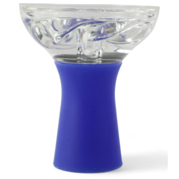 Силиконовая чаша для кальяна Samsaris Blue.