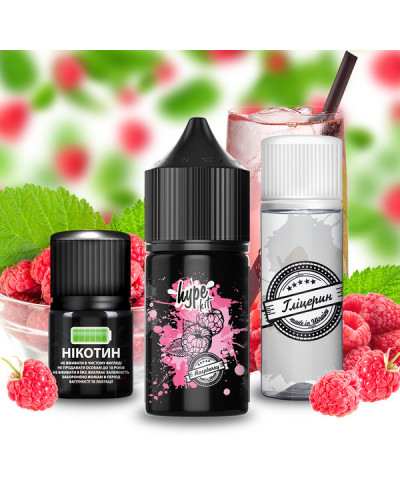 Набір для самозамісу Hype Raspberry, 30мл/50мг