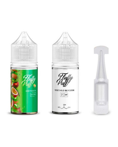 Набір Fluffy Puff Kiwi Passion, 30 мл/50 мг