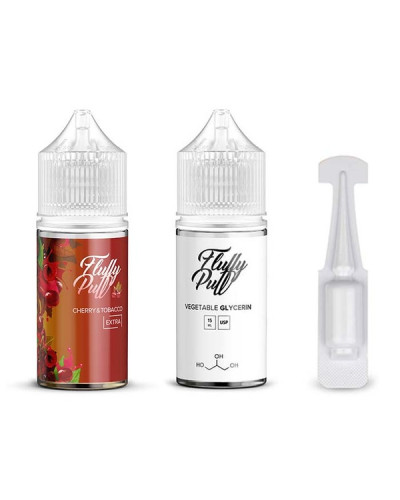 Набір Fluffy Puff Cherry Tobacco, 30 мл/50 мг