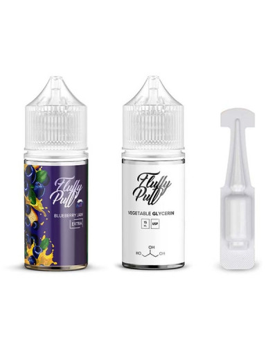 Набір Fluffy Puff Blueberry Jam, 30 мл/50 мг