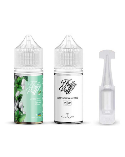 Набір Fluffy Puff White Mints, 30 мл/50 мг