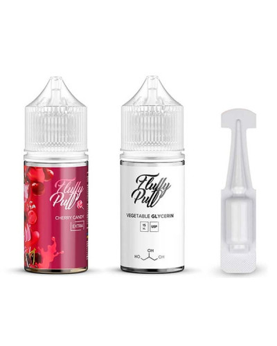 Набір Fluffy Puff Cherry Candy, 30 мл/50 мг