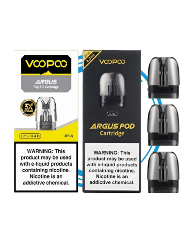 Картридж VooPoo Argus Pod 0.7 Ом 2ml. Side-Fill - фото 4