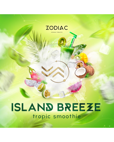 Тютюн для кальяну ZODIAC Atmospher Line ISLAND BREEZE 25 г