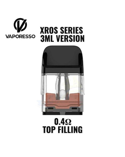 Змінний Картридж Vaporesso XROS Top Filling Mesh Pod Coil 0.4ohm 3mlCorex 2.0