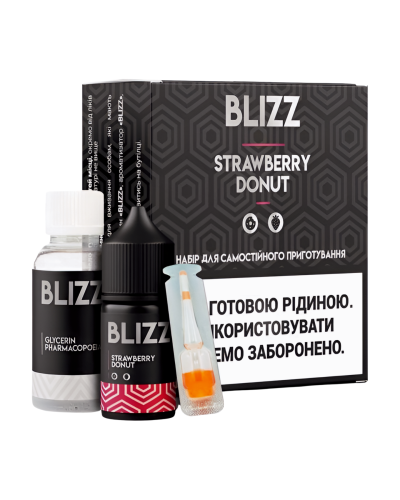 Набір Blizz Strawberry Donut Пончики з полуничним джемом