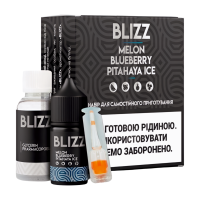 Набір Blizz Melon Blueberry Pytahaya Ice Диня, Чорниця та питайя з льодом