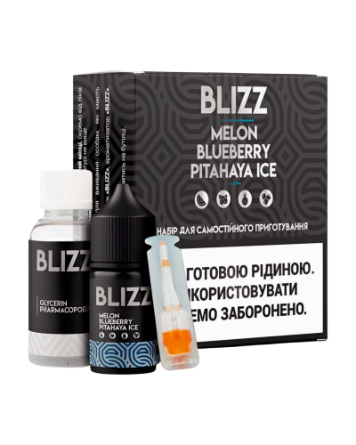 Набір Blizz Melon Blueberry Pytahaya Ice Диня, Чорниця та питайя з льодом