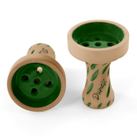Чаша для кальяна Dumok SkyFall Green Classic УЦІНКА