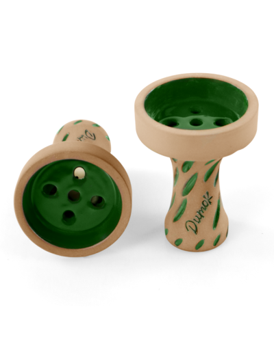 Чаша для кальяна Dumok SkyFall Green Classic УЦІНКА