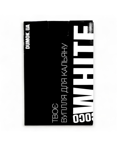 Кокосовый уголь для кальяна CocoWhite 1 кг 25мм - фото 2
