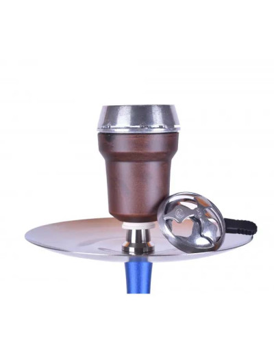 Кальян Kaya INOX Tradi Castor Blue 2S - фото 3