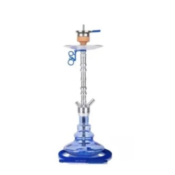 Кальян AMY Deluxe &ampampampampampampampampampampampampampampampampquotAlu Zulu&ampampampampampampampampampampampampampampampampquot 070.01 Blue with silver.
