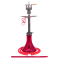 Кальян AMY Deluxe 116.02 Alu Wonder S Red