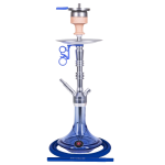 Кальян AMY Deluxe &ampampampampampampampampampampampampampampampampquotAlu Lima S&ampampampampampampampampampampampampampampampampquot 069.02 Blue with silver
