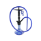 Кальян AMY Deluxe &ampampampampampampampampampampampampampampampampquotAlu Lima S&ampampampampampampampampampampampampampampampampquot 069.02 Blue with transparent