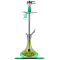 Кальян AMY SS &ampampampampampampampampampampampampampampampampquotStick Steel&ampampampampampampampampampampampampampampampampquot SS 09 Green