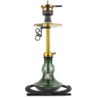 Кальян AMY Deluxe &ampampampampampampampampampampampampampampampampquotAlu Flirt S&ampampampampampampampampampampampampampampampampquot 122.02 Gold with green