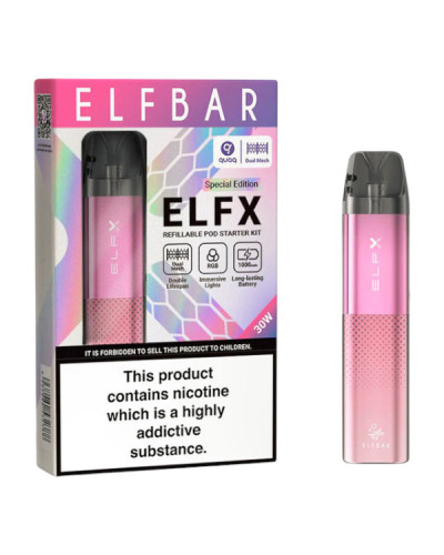 Стартовий набір Elf Bar ELFX - Pink - фото 5