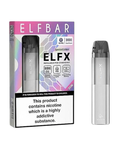 Стартовий набір Elf Bar ELFX - Silver - фото 5