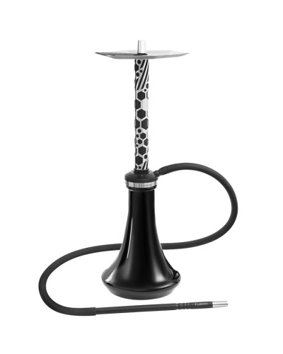 Кальян Embery MONO-H 4.0 Silver з колбою Embery Black 63 см