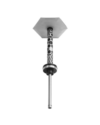 Кальян Embery MONO-H 4.0 Silver з колбою Embery Black 63 см - фото 2