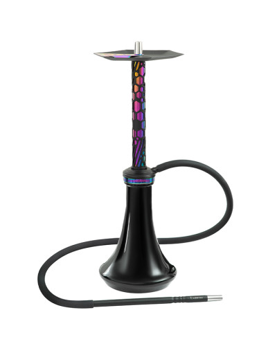 Кальян Embery MONO-H 4.0 Chameleon-Black з колбою Embery Black 63 см