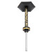 Кальян Embery MONO-H 4.0 Gold-Black з колбою Embery Black 63 см - фото 2