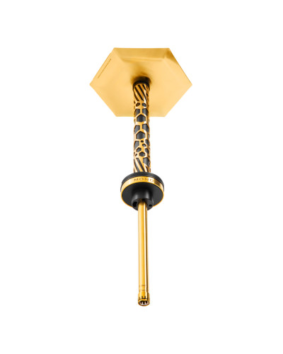 Кальян Embery MONO-H 4.0 Supreme Gold Black з колбою Embery Black 63 см - фото 2