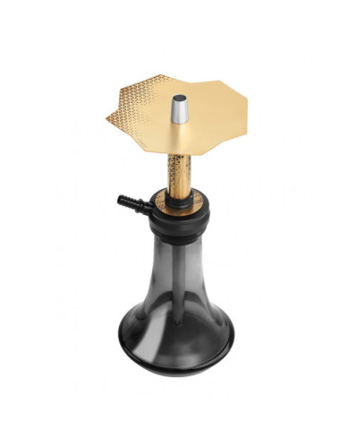 Кальян Embery Mini Mono 3.0 Gold 38 см - фото 2