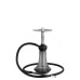 Кальян Embery Mini Mono 3.1 Silver Black 38 см - фото 1