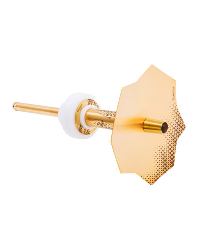 Кальян Embery Mini Mono 3.1 Supreme Gold White 38 см - фото 3