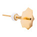 Кальян Embery Mini Mono 3.1 Supreme Gold White 38 см - фото 3