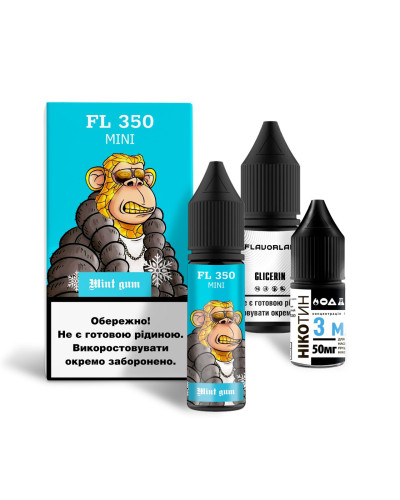 Набор FL350 mini Mint gum 15 МЛ/50 МГ