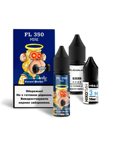 Набор FL350 mini Currant Menthol 15 МЛ/50 МГ