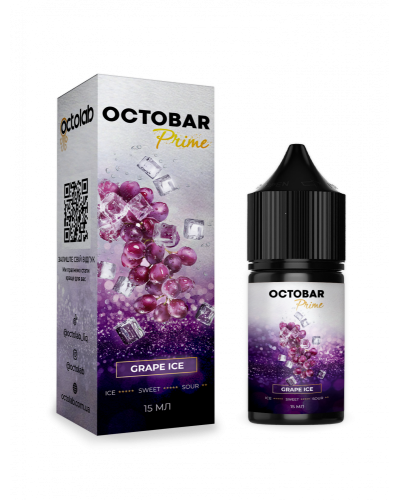 Набор Octobar Prime Grape Ice 15ml