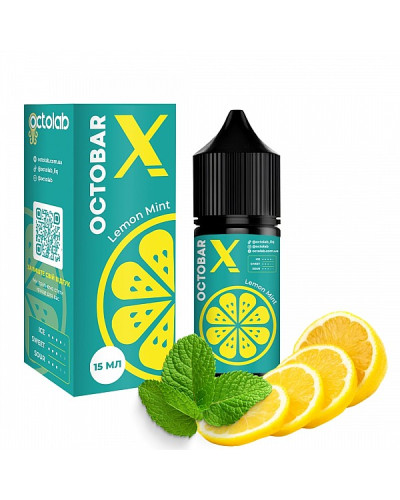Набор Octobar X Lemon Mint 15мл 50мг