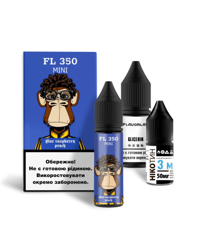 Набор FL350 mini Blue Raspberry Peach 15 МЛ/50 МГ