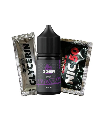 Набор 3GER Cool Blackcurrant 30ml 50mg