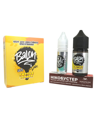 Набор Balon Bubble Letter 30ml 50mg